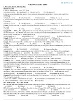 luyện thi đại học hóa hữu cơ 12 hay