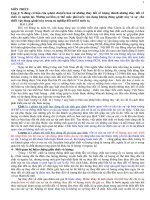 câu hỏi và đáp án môn triết học duy vật biện chứng