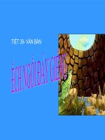 Tiết 39- Ếch ngồi đáy giếng