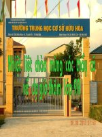 Tiết 18: Xưng hô trong hội thoại