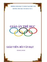 giao an the duc tuan 12