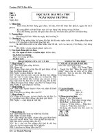 GIÁO ÁN ÂM NHẠC 6,7,8,9