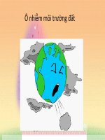 ô nhiễm môi trường đất