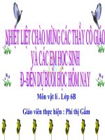 bai 10; luc ke-phep do luc