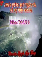 Tiết 26 luyện tập đường thẳng song song đt cat nhau