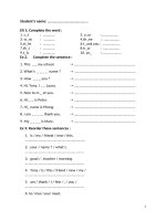 một số bt dành cho hs trung bình khá