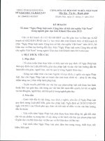 Kế hoạch Tổ chức “Ngày Pháp luật nước Cộng hòa xã hội chủ nghĩa Việt Nam” trong ngành giáo dục tỉnh Khánh Hòa năm 2013