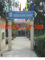 Tieng Anh 3 unit 6 lesson 1