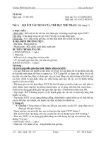 giáo án thể dục chuẩn