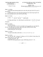 Đề thi GVDG cấp trường- Môn Toán