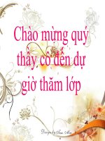 phuong trinh huong giac tiet 1 - giải tích 11