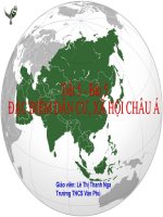 bài 5 - đặc điểm dân cư xã hội châu á