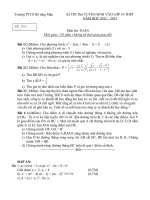 e thi  thu vao lop 10 mon toan co dap an