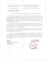 Thí điểm phiếu đánh giá tiết dạy trong Mô hình trường học mới