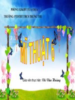 my thuat lop 6 bai 10 Màu Sắc