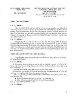 Đề thi HSG môn Hoá - GVG Hoá