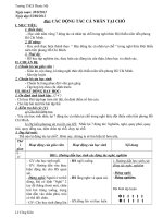 cac dong tac ca nhan tai cho