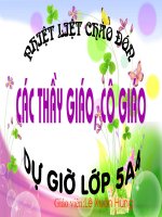 Chính tả (lớp 5) Tuần 9