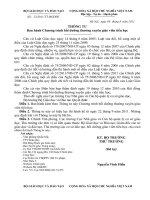 Thông tư số 32/2011/TT-BGDĐT