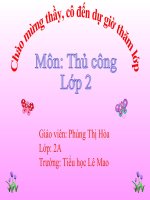 Gấp thuyền phẳng đáy có mui (tiết 1)