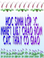 Toán Luyện tập chung Tuần 10