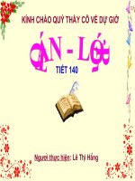 Ôn tập phân số - Tiết 140