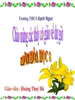 Bai 21. Dinh luat bao toan khoi luong