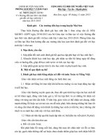 Hướng dẫn đánh giá tạm thời học sinh lớp 1 2013 - 2014