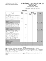 đề kì I sử 9- Oanh thái sơn