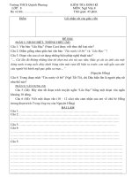 Kiểm tra văn 8 - kì 1