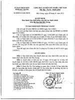 Quyết định 447 chính phủ công nhận xã nghèo chương trình 135