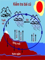 bài 16: Sóng. thủy triều. dòng biển