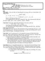 ĐỀ THI HSG HOÁ9- có đáp án