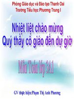 tiết 50 bài toán giải bằng 2 phép tính