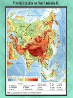 Bai 10. Dieu kien tu nhien khu vuc Nam A