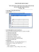 chuyên đề Môn Nhạc