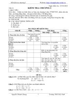 đề kiểm tra chương 1 đại số