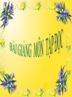 Tập đọc lớp 2 (Cây xoài của ông em)