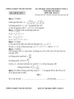 Đề hsg vòng 1 huyện Thanh Chương (2013-2014)