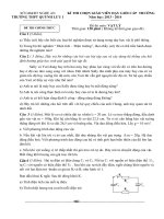 Đề thi GVG trường môn lý năm học 213-2014