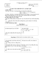 9. QUY TẮC CHUYỂN VẾ - LUYỆN TẬP