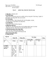 đề kiểm tra văn học trung đại