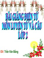 GA Luyện từ&câu- tuàn 17