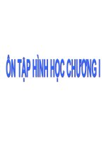 ôn tập chương I HH8