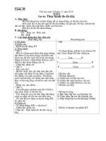 Toán - lớp 3 - tuần 10 ,11 , 12