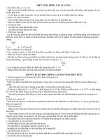 chuẩn kiến thức vật lý 11