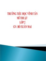 mĩ thuật lớp 2-Vẽ cờ tổ quốc