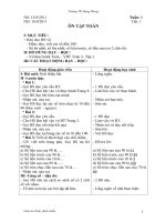 Giáo án tăng cường khối 2