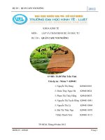 dự án quán cafe với ngông