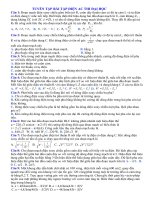 Taì liệu tổng hợp những bài tập về dòng điện xoay chiều